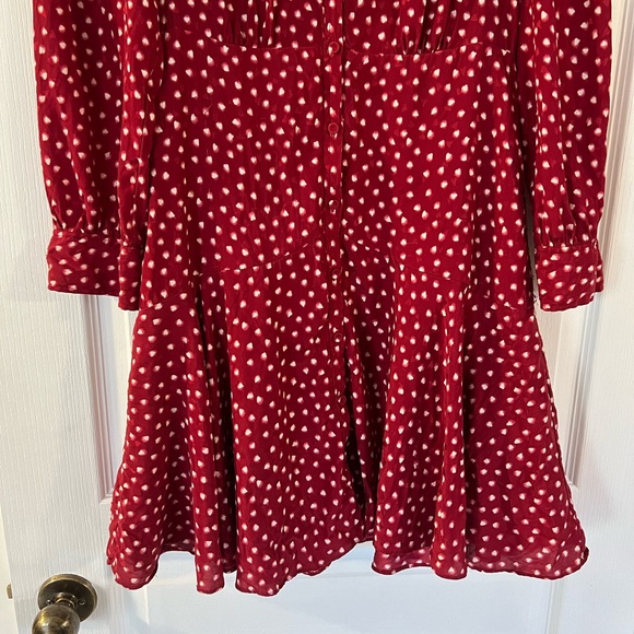 Rebecca Taylor Heart Print Dress - please read description - Picture 7 of 12